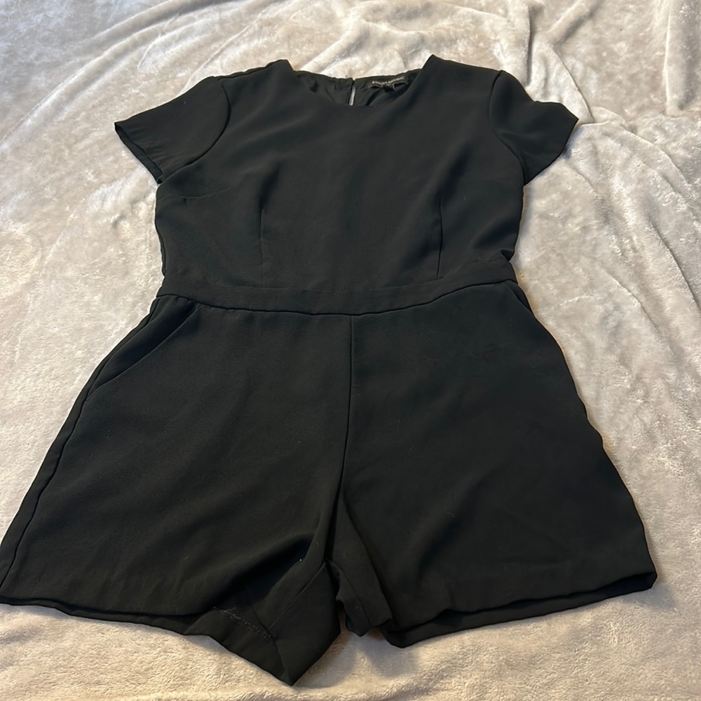 Banana republic black romper